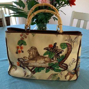 Isabella Fiore Beaded Handbag